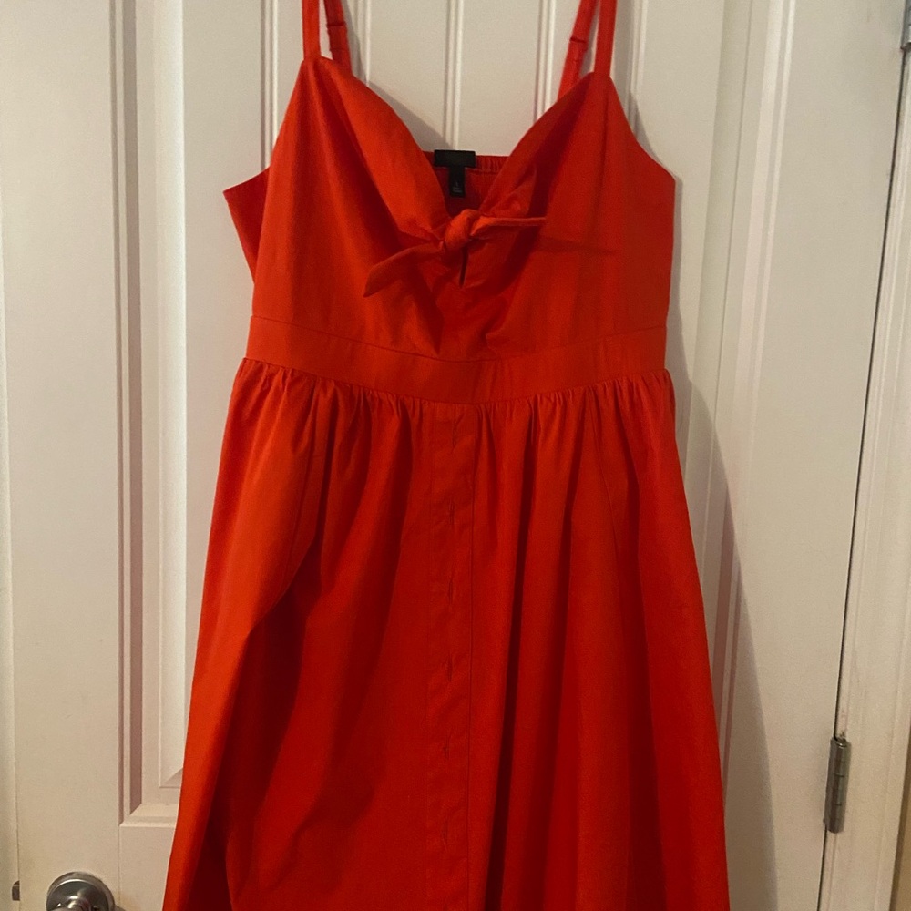 Torrid Red Spaghetti Strap Sundress Cocktail XL